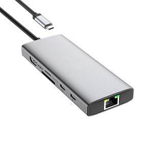 10-in-1 USB-C Hub and Docking Station