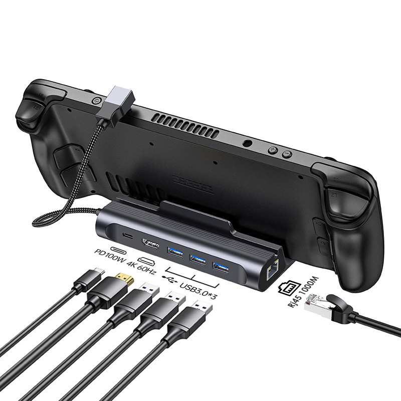 steam deck docking station stand