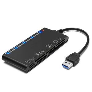 Multifunctional USB 3.0 Card Reader,USB CF/XD/MS/SD/TF Card Readers