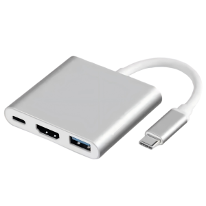 3-in-1 USB C to HDMI  Adapter,USB-C to USB 3.0