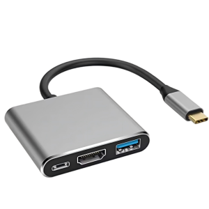 3-in-1 USB C Hub,HDMI Type c adapter