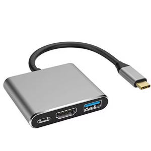 3-in-1 USB C Hub,HDMI Type c adapter