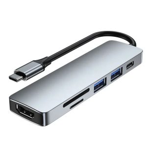 6 in 1 USB C Hub to HDMI USB