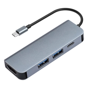 4 in 1 USB C Hub to HDMI,USB-C Hub to 2 USB 3.0