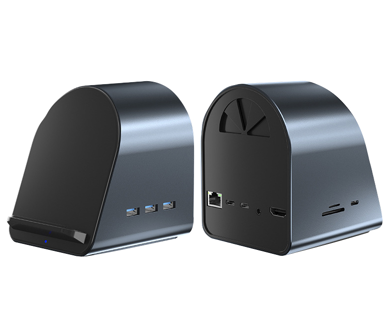 Wireless Charging Stand with Dock