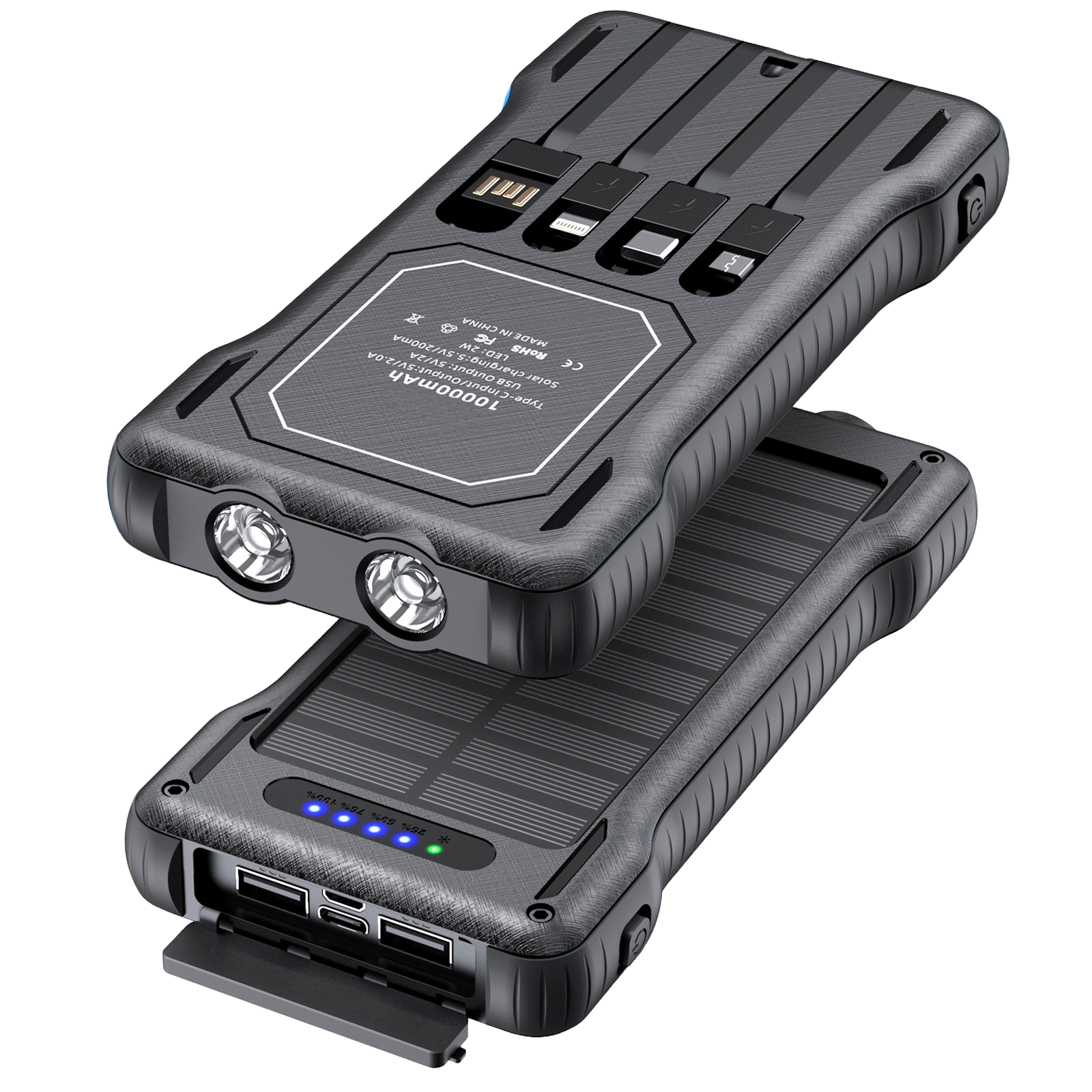 10000mAH Solar Power Bank